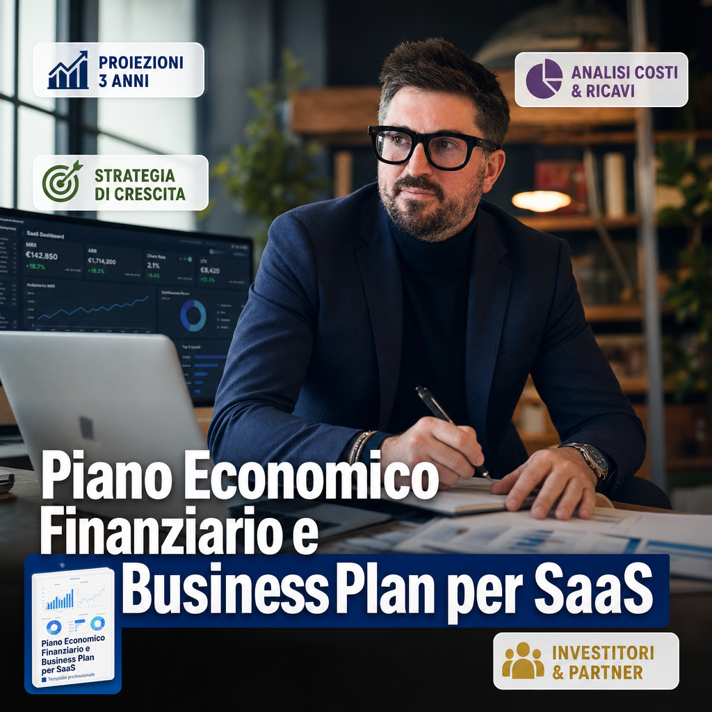 Piano Economico Finanziario e Business Plan per SaaS